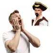zestaw wasy i broda pirata kapitana boland