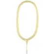 zimne ognie cyfra 0 zlota wondercandle 18 cm