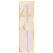 zimne ognie cyfra 4 zlota wondercandle 18 cm