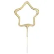 zimne ognie gwiazda zlota partypal 16 cm