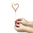 zimne ognie serce czerwone wondercandle 18 cm