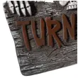znak czaszka led turn back smiffys