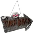 znak czaszka led turn back smiffys